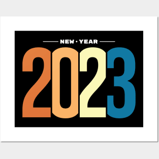 Happy New Year 2023 - Vintage Posters and Art